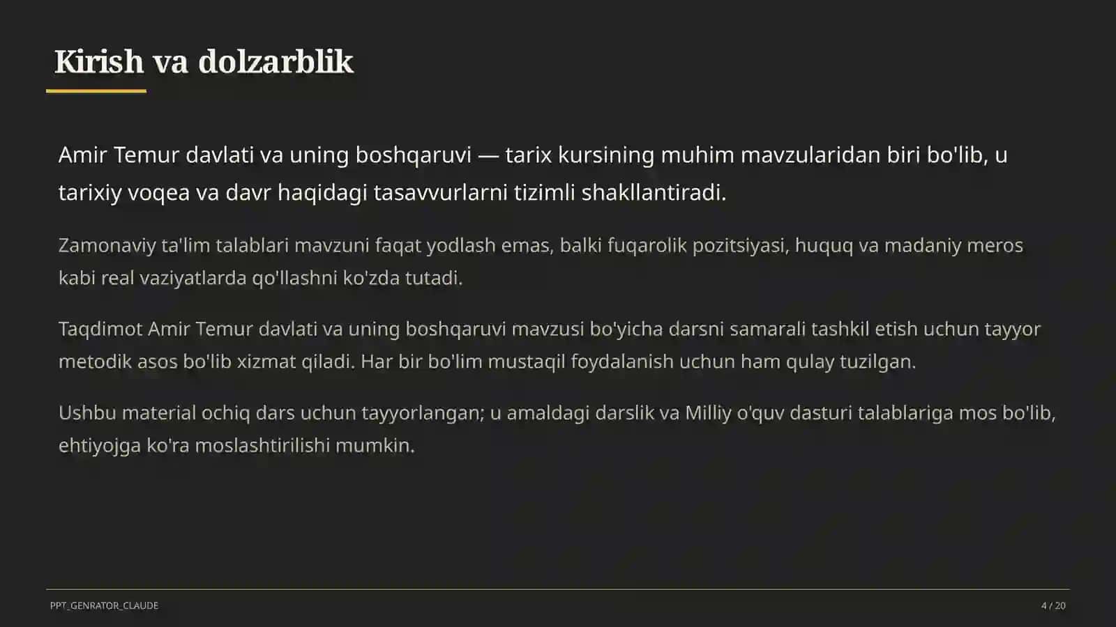 Amir Temur davlati va uning boshqaruvi (8-sinf) 4