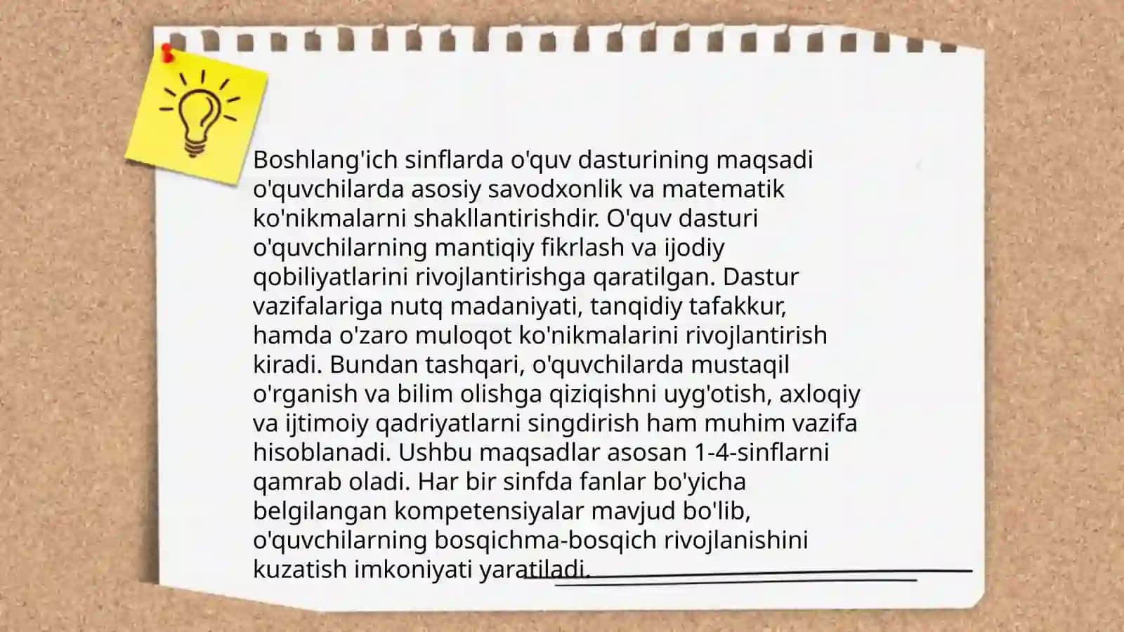 Boshlangʻich sinflarda matematika oʻqitishda kompetetsiyaviy yondashuv.Oʻquv dasturi tahlili (1-,2-,3-,4-sinflar kesimida) 4