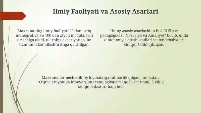 Maxzuna hayoti va ijidi 4