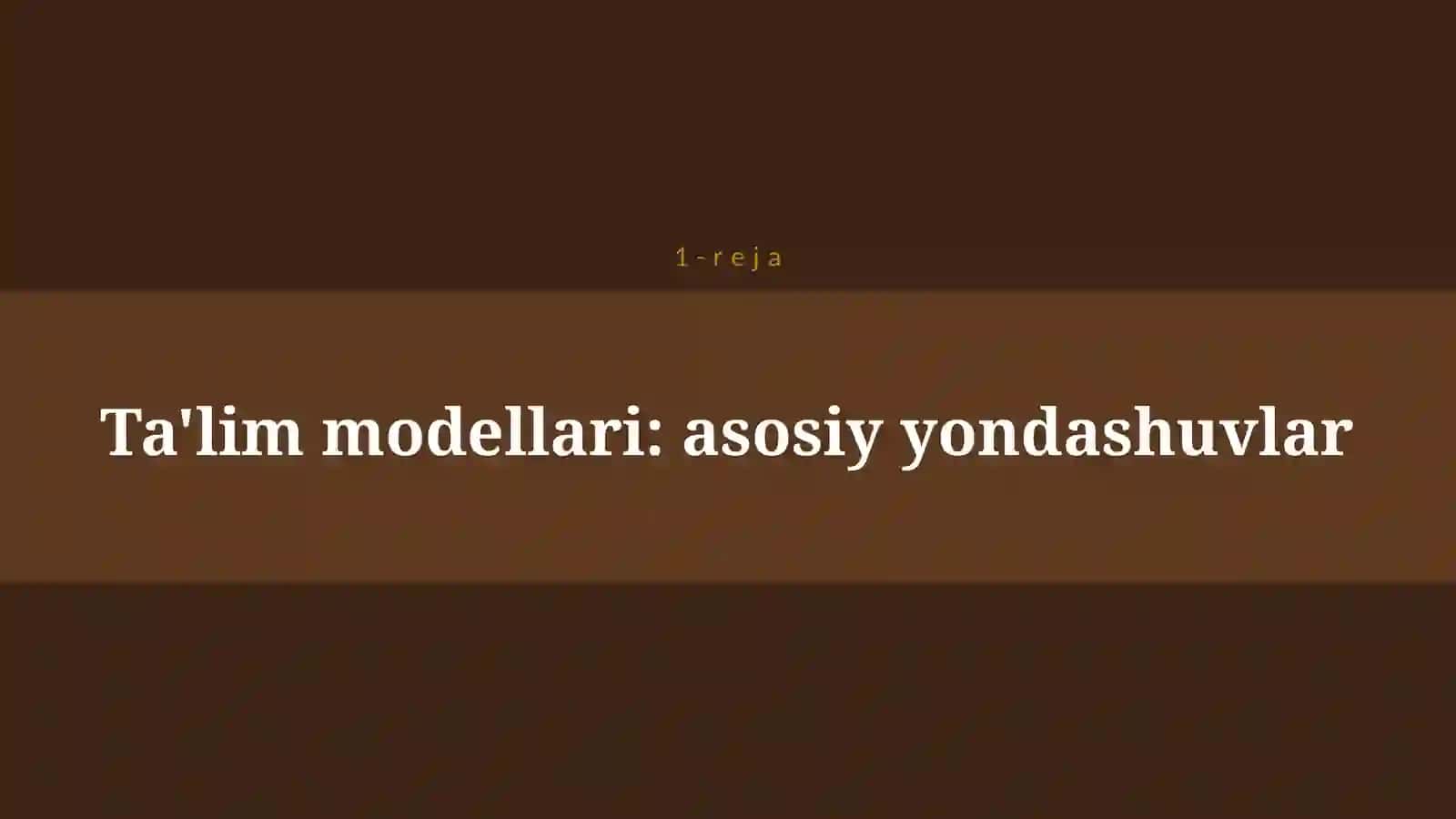 YEVROPA DAVLATLARIDA VA AQSH DA TA’LIM TIZIMI VA ULARNING QIYOSIY TAHLILI 4