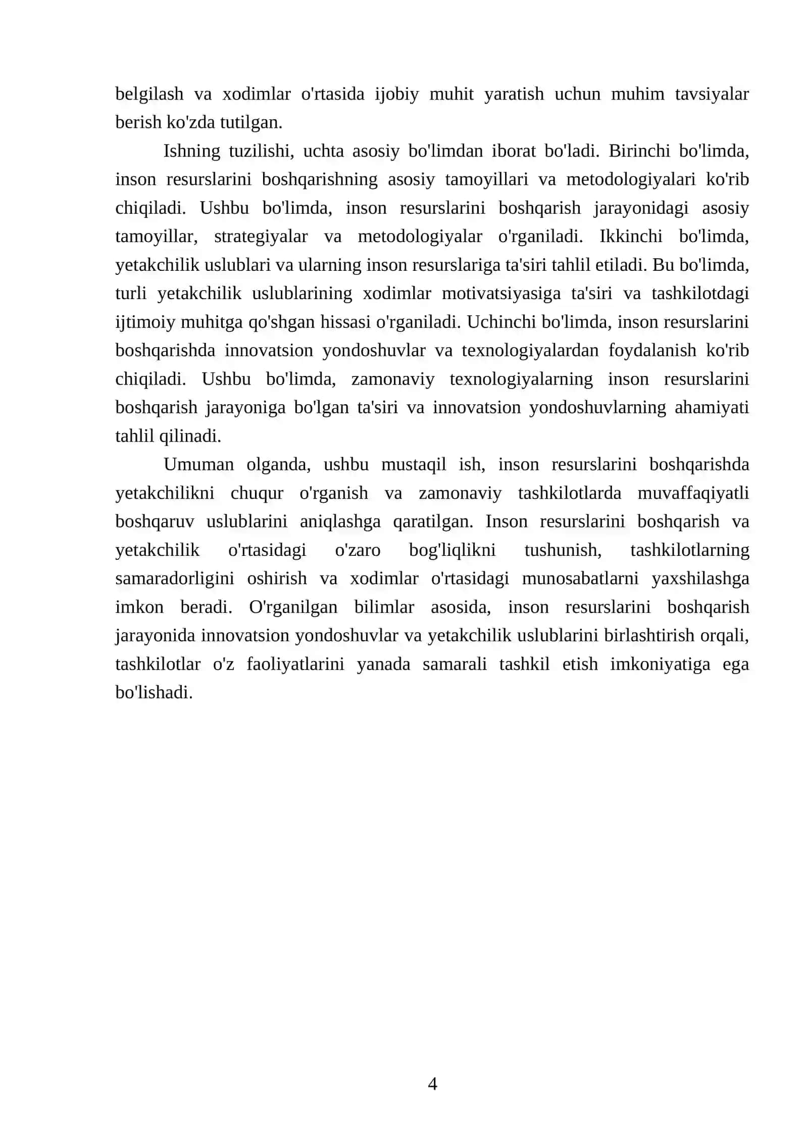 Inson resurslarini boshqarishda yetakchilik 4