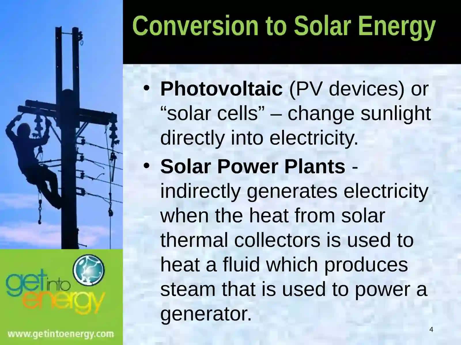 Solar Energy 4