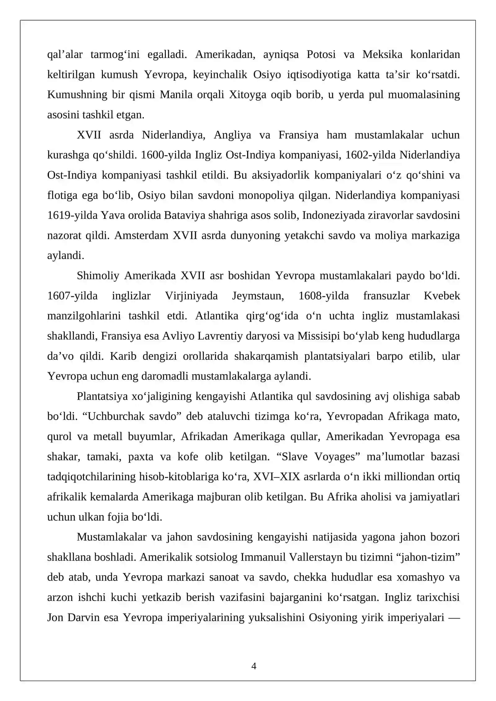 Yangi davrda jahon taraqqiyoti 4