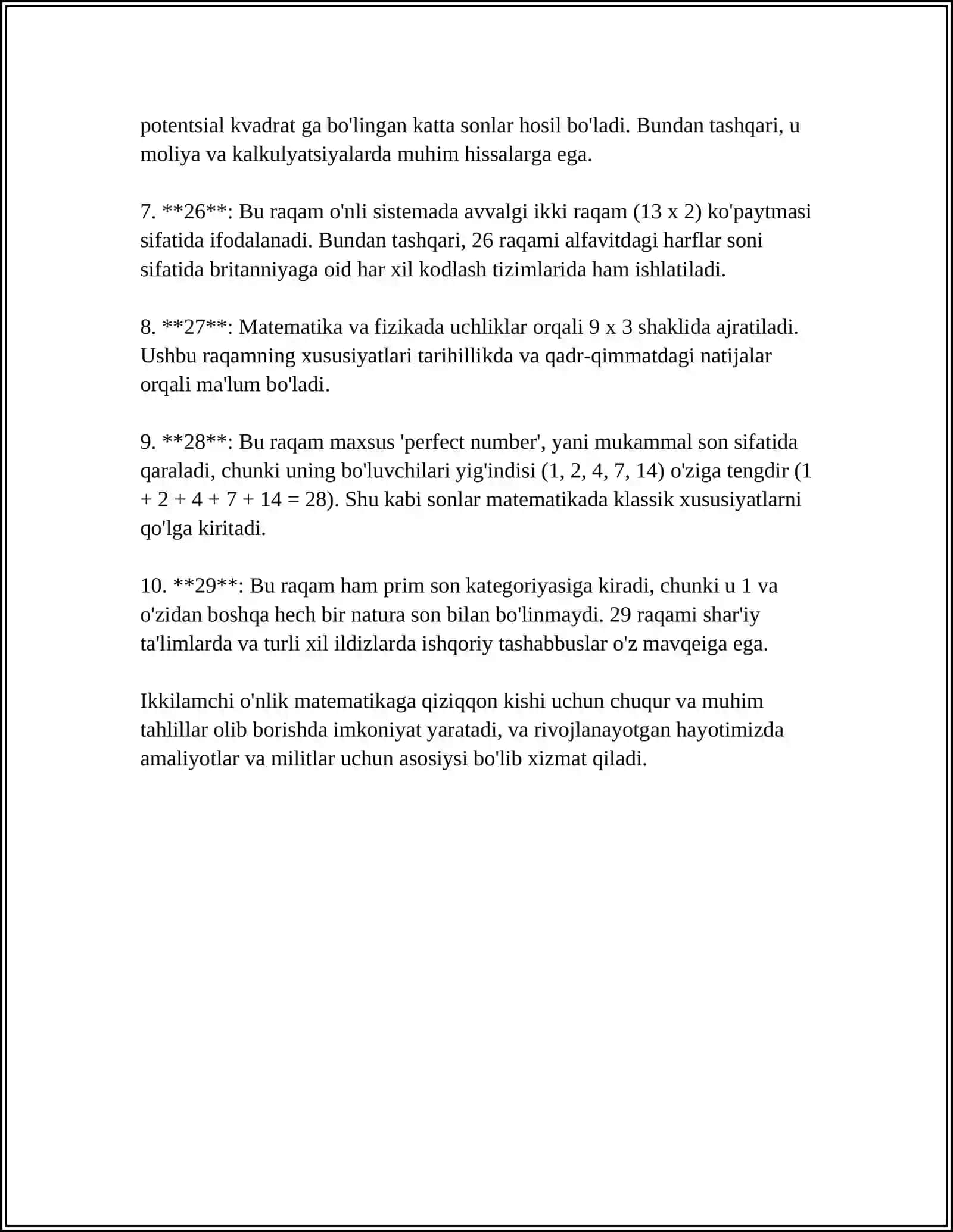 1-SINF MATEMATIKA DARSLARIDA IKKINCHI O‘NLIKDA O‘RGATISH YO‘LLARI 4