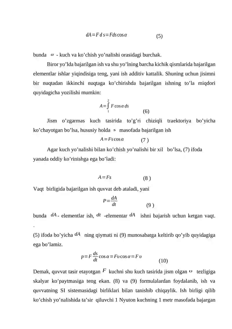Mustaqil  ish (Sistema impulsining saqlanish qonuni .docx ) 4