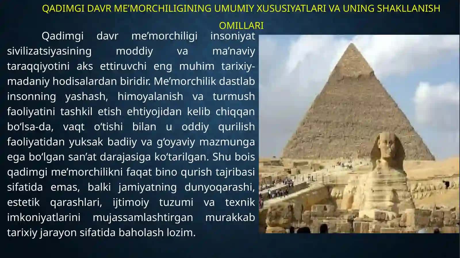 Memorchilik tarixi 4