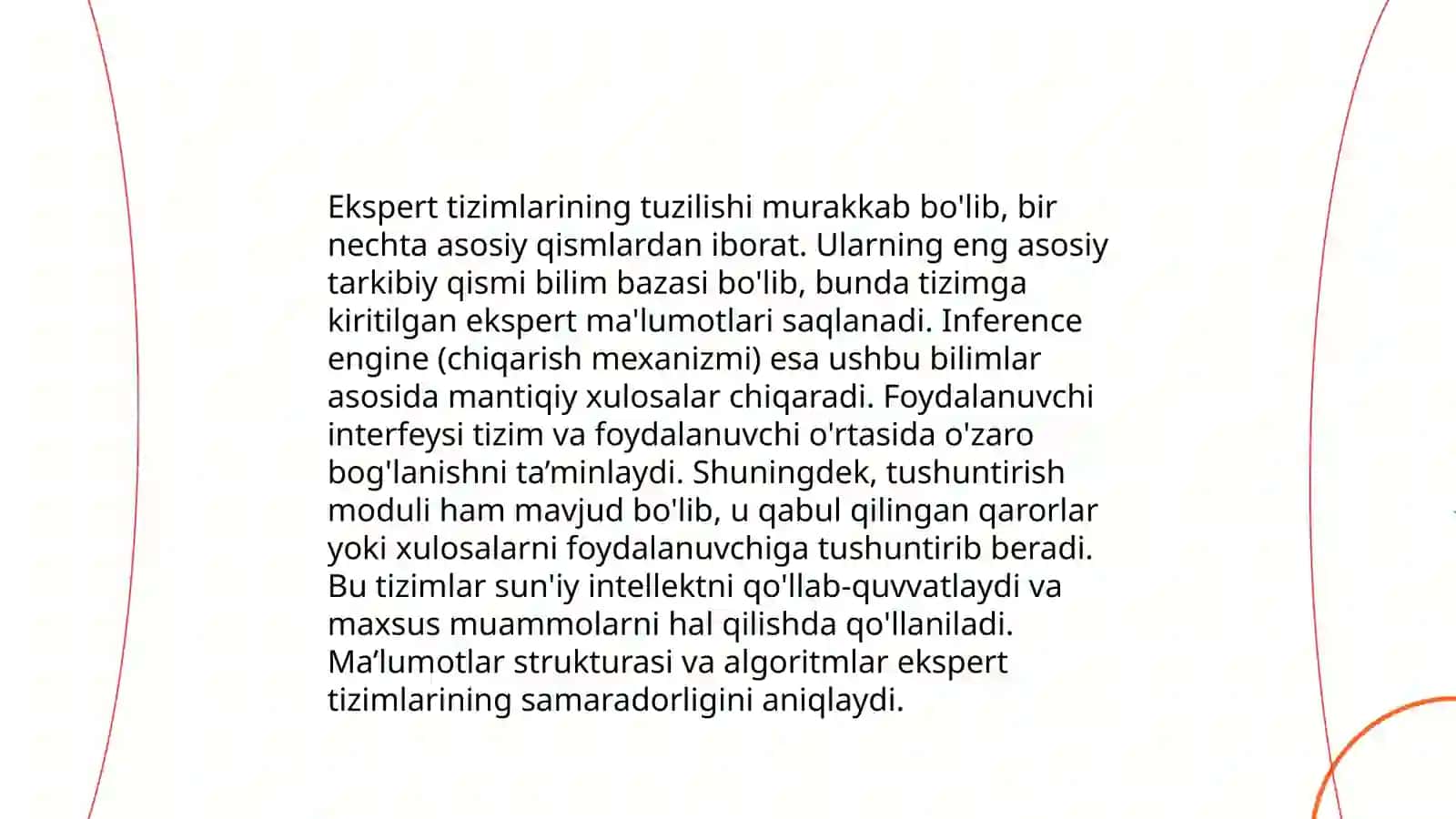 Ekspert tizimlari 4