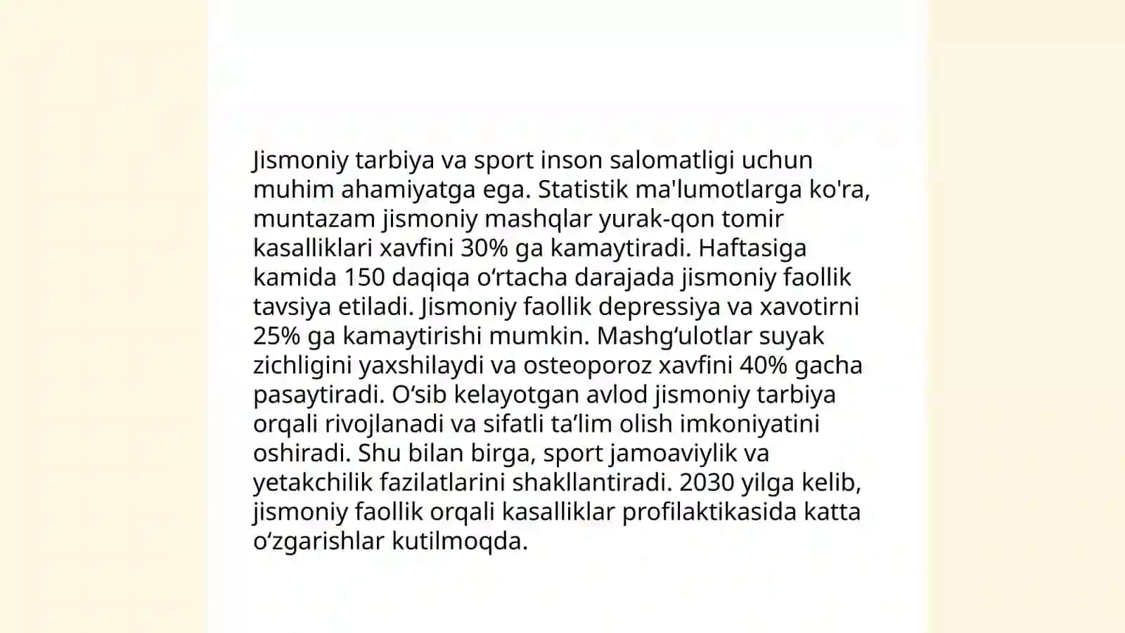 Jismoniy tarbiya va sport pedagogikasi fanining maqsadi va vazifalari 4