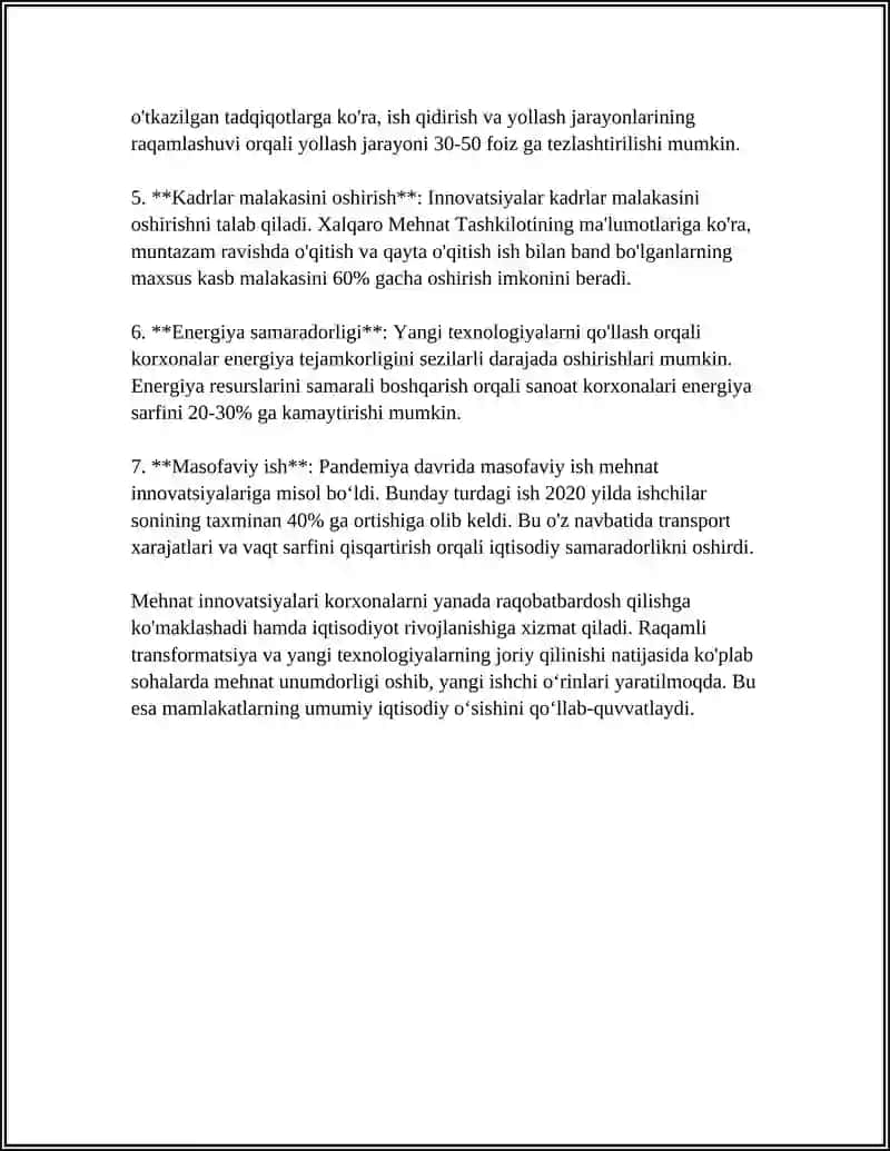 MEHNATNI INNOVATSION BOSHQARISHGA OTISHNING ASOSIY OMILLARI VA SHARTLARI 4