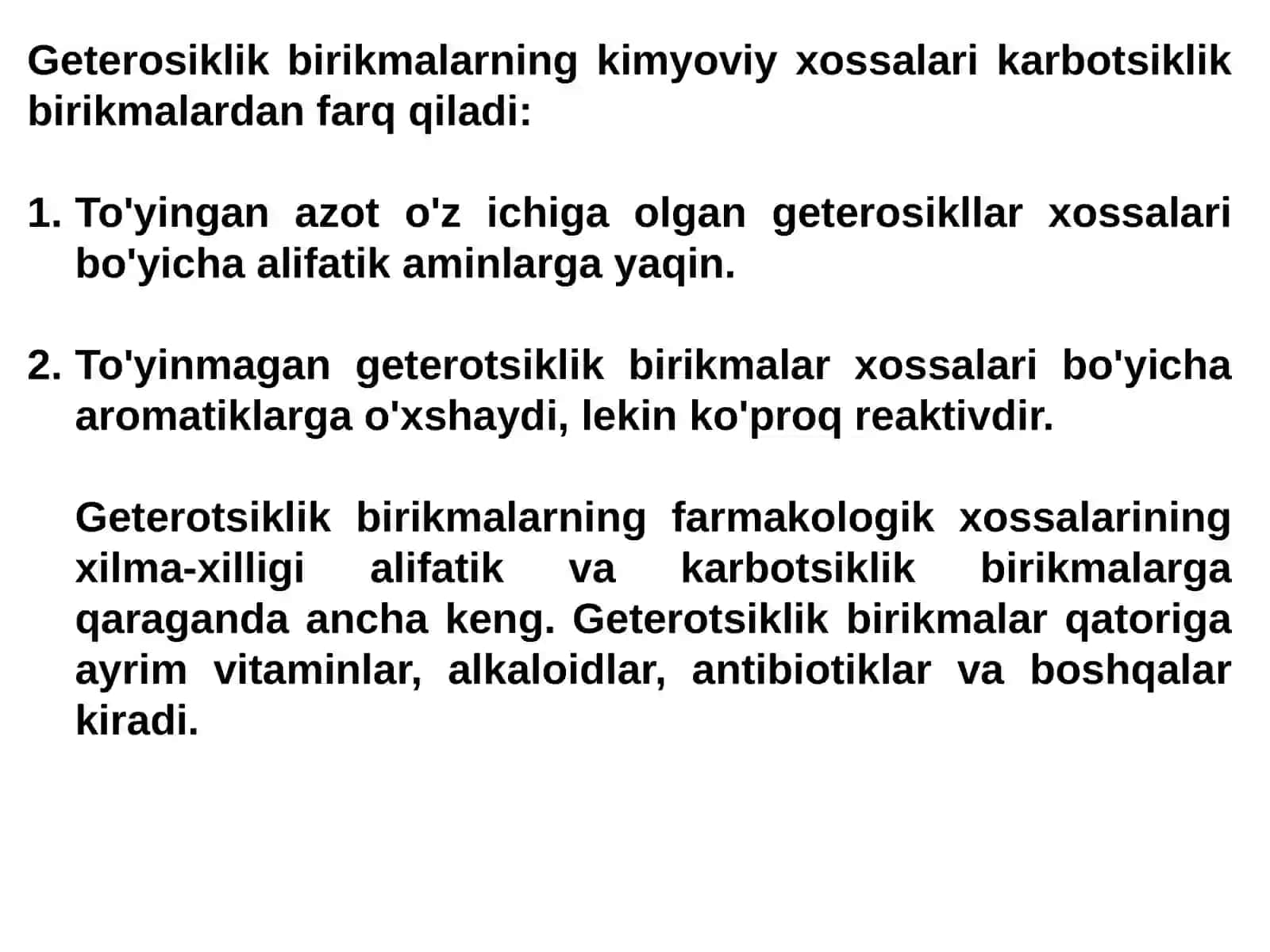 Geterotsiklik birikmalar 4