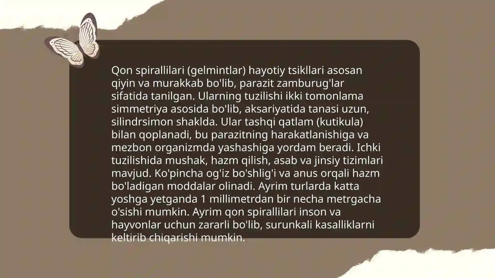 Sporalilar sinfi.Qonsporalilar turkumi 4