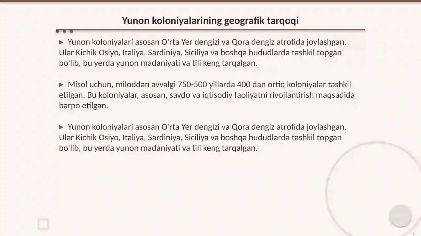 Buyuk yunon kolonizatsiyasi 4