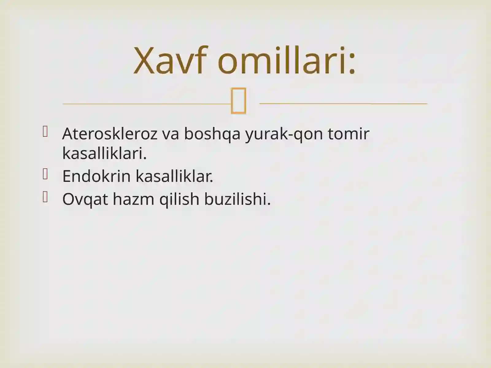 Parodontoz. Klinikasi, qiyosiy tashxisi. Kasallik tarixini yozish. 4