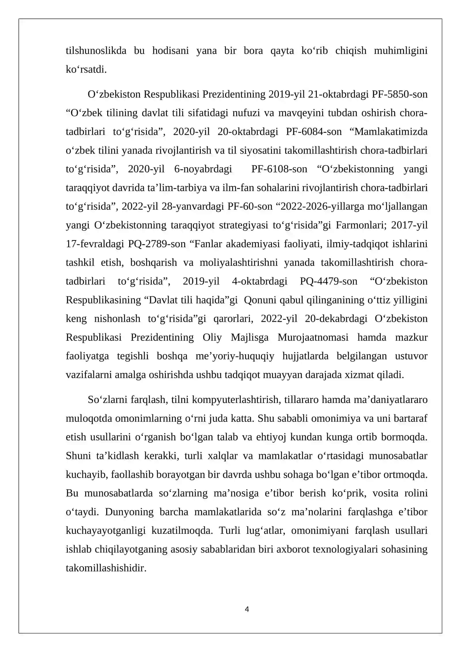 Nutqda omonimiya hodisasini bartaraf qiluvchi omillar 4