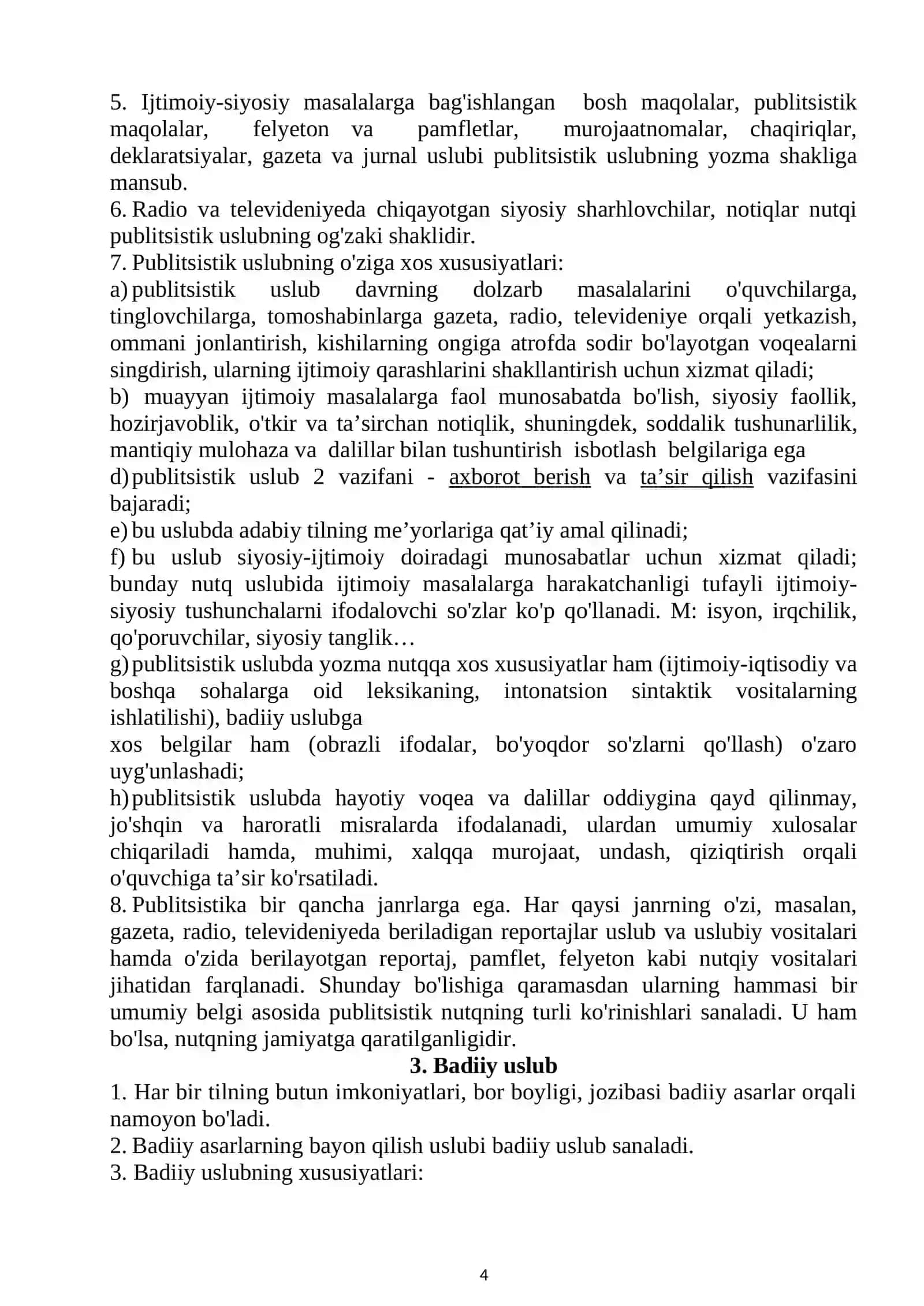 Nutq uslublari 4