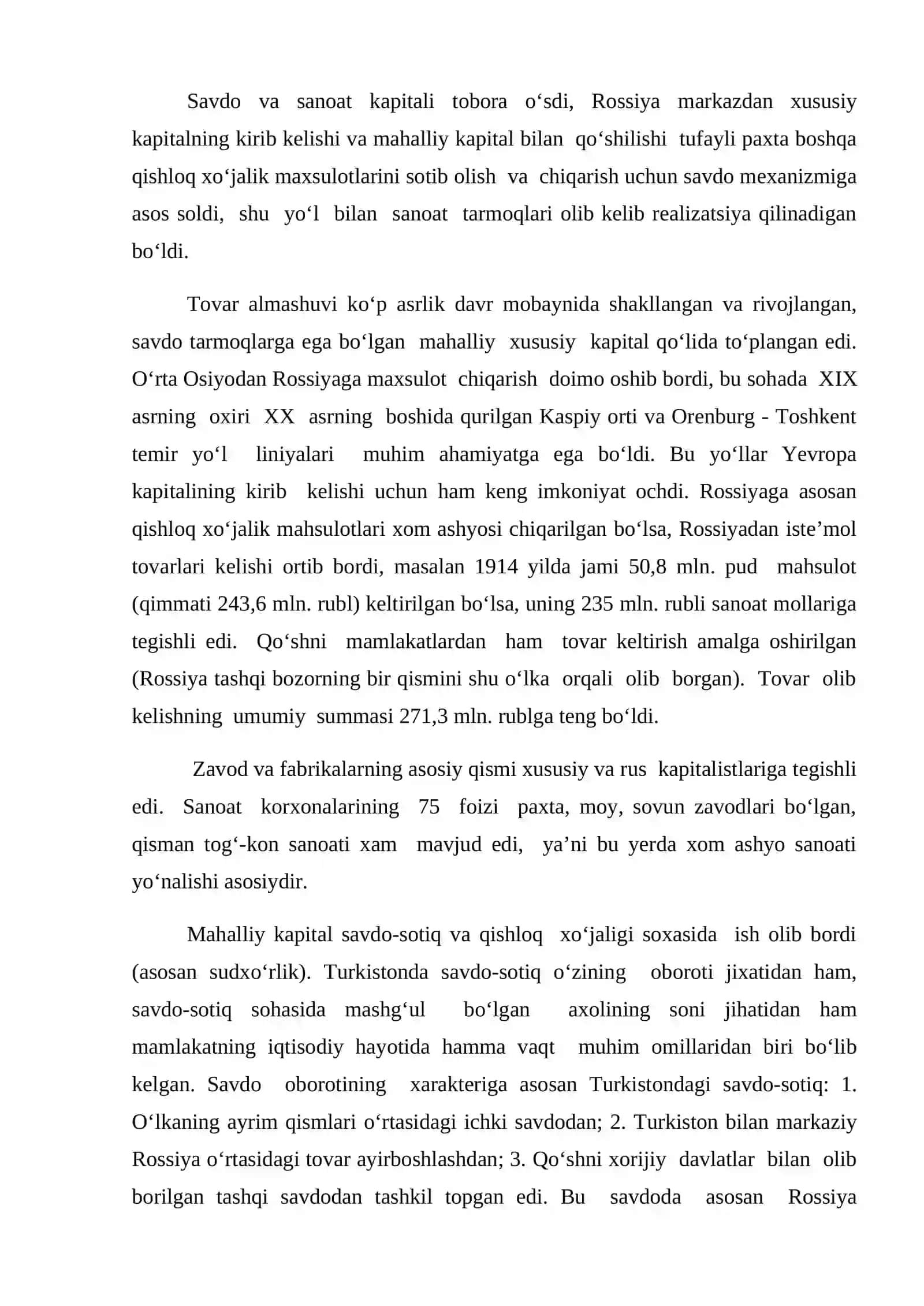 O‘zbekistonda erkin bozor iqtisodiyotini yaratishning konsepsiyalari va uning shakillanish xususiyatlari 4