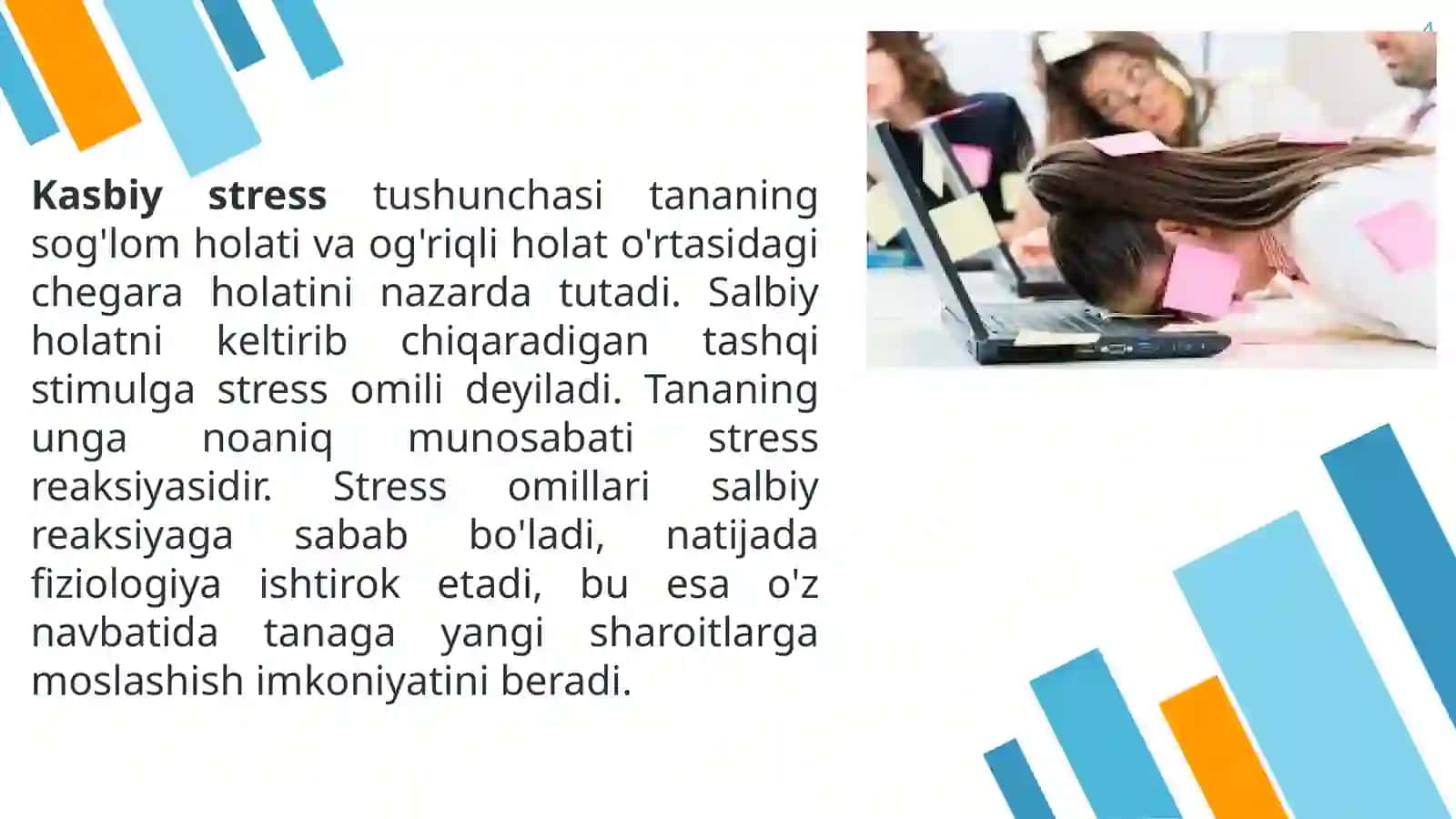 Kasbiy psixologiyada shaxs va jamiyat muammosi. Shaxsni kasbga yo‘naltirish omillari va vositalari 4