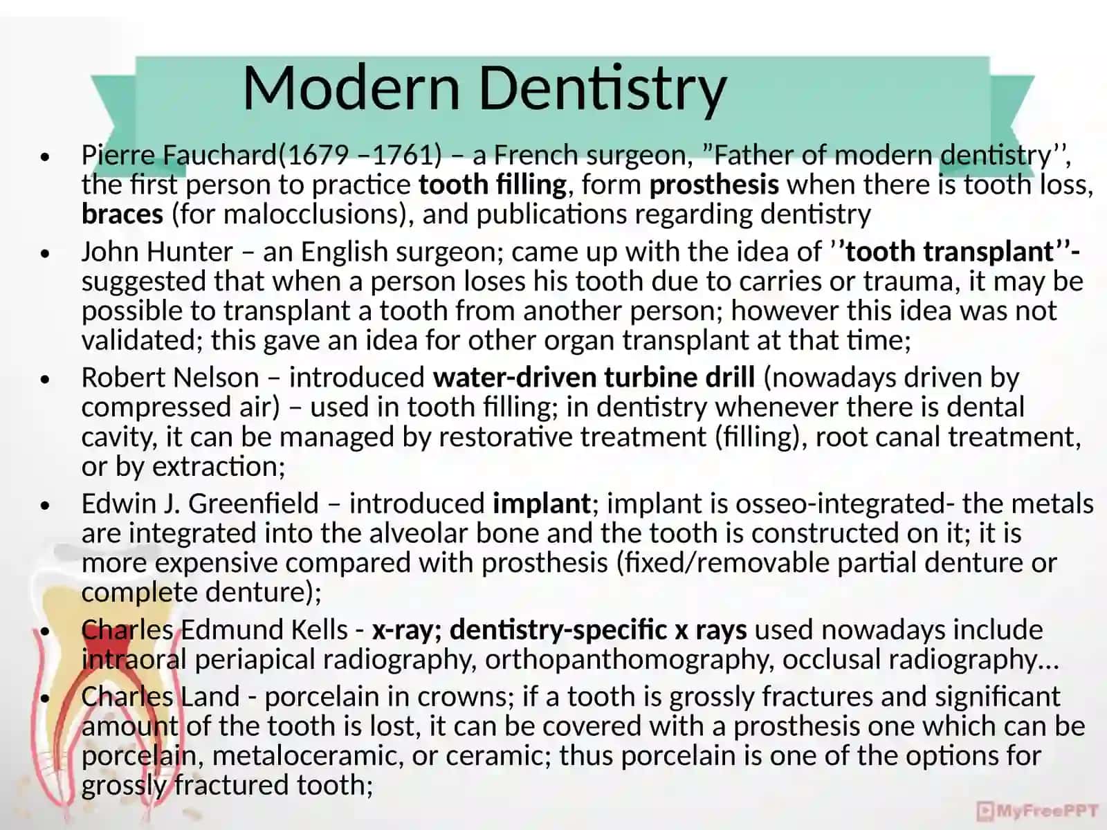 INTRODUCTION TO DENTISTRY 4