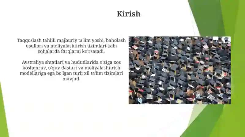 Avstraliya davlatlaridagi ta'lim tizimiga qiyosiy tahlil 4