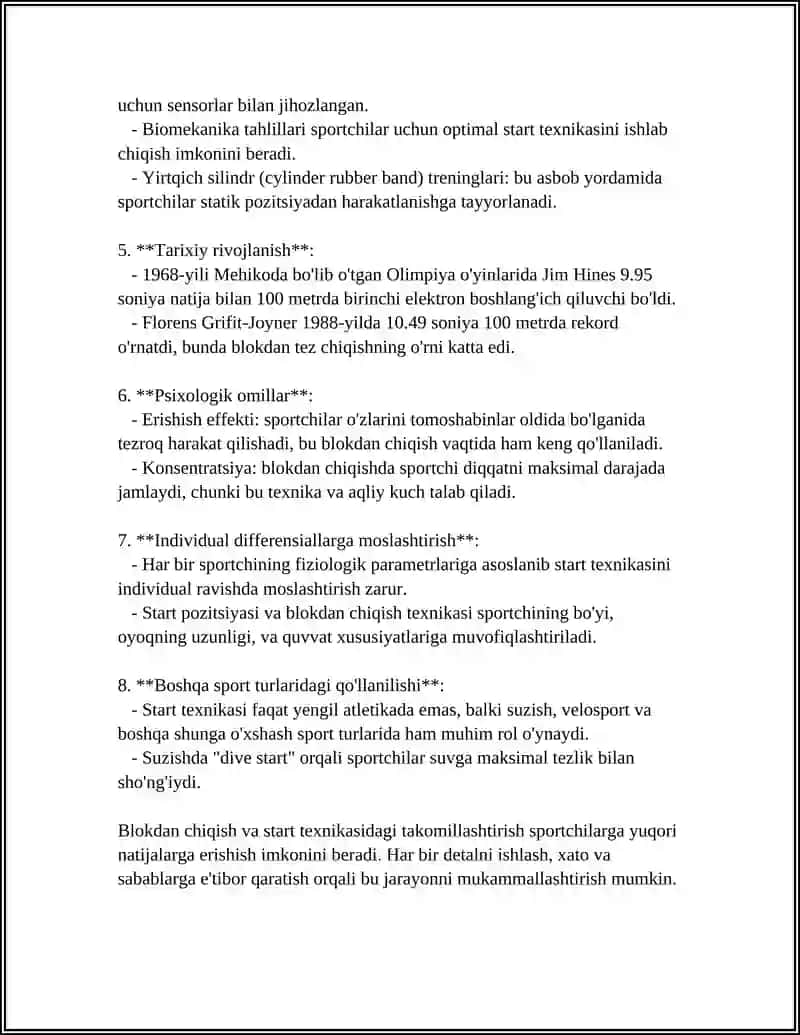 QISQA MASOFAGA YUGURISH TEXNIKASI 4