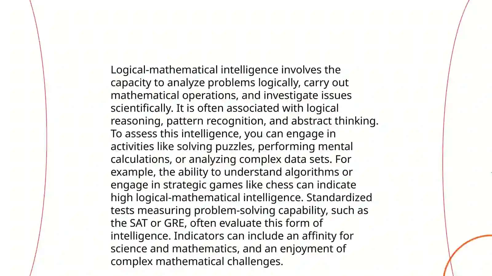 Determining Your Intelligences 4