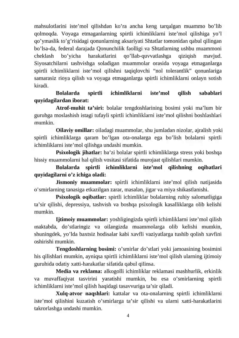 SPIRTLI ICHIMLIK BALOG’AT YOSHIDAGI BOLADA AVJ OLISHI 4