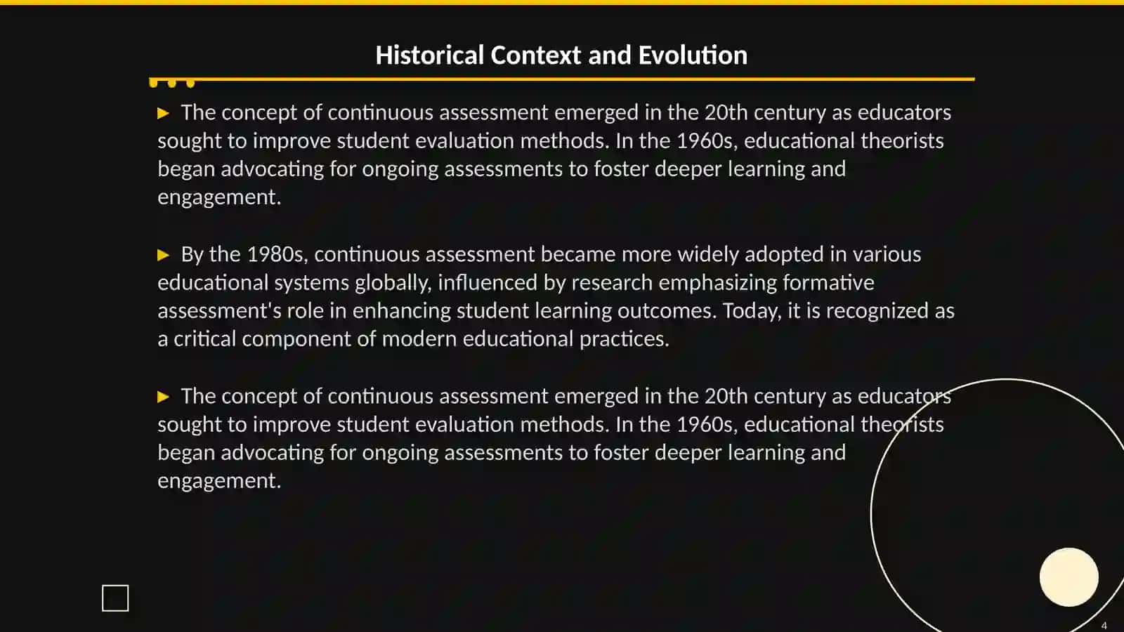 Continous assessment 4