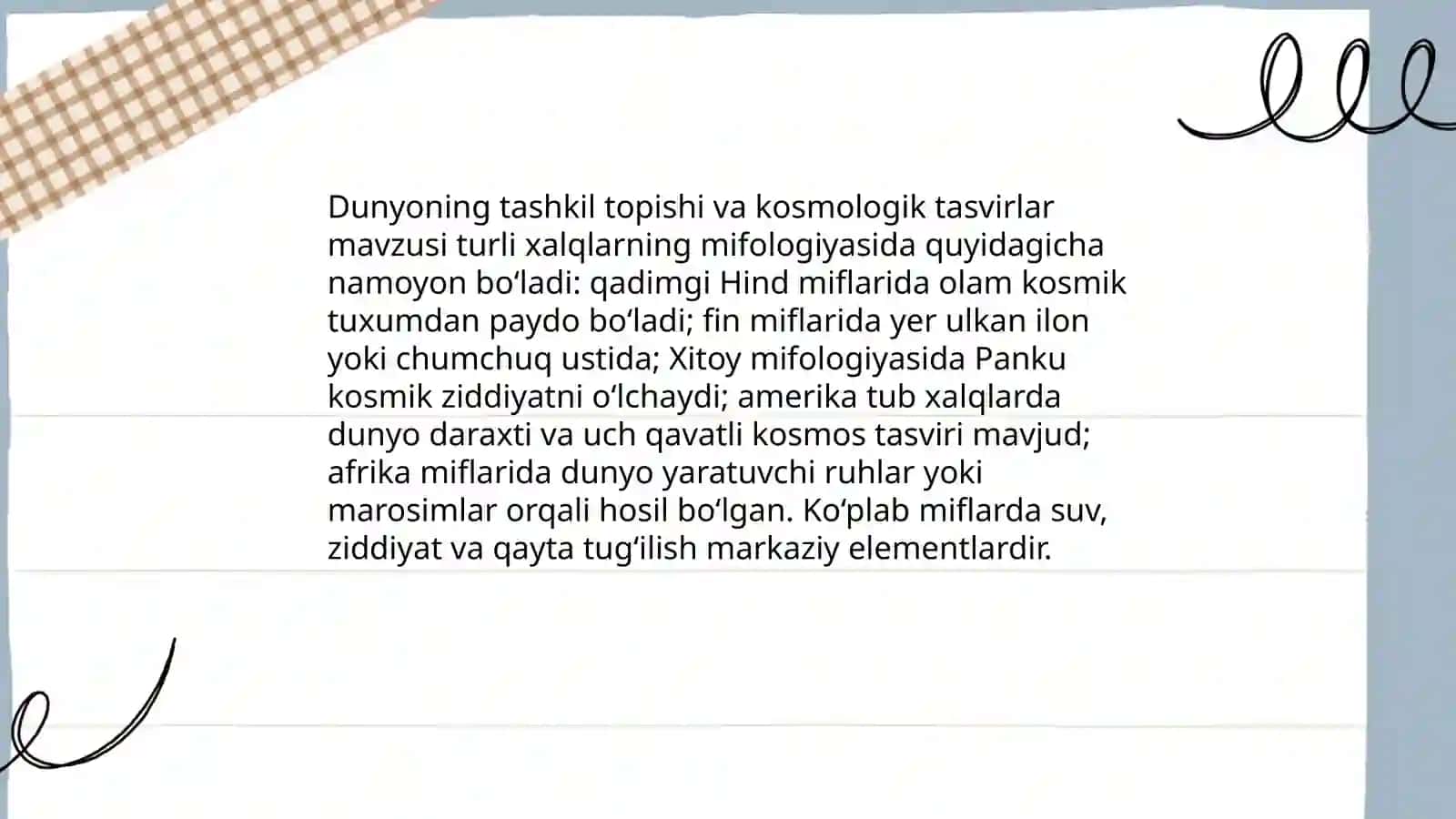 Dunyo xalqlari miflari 4