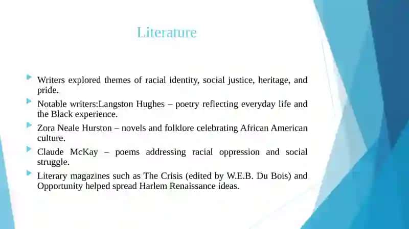 THE HARLEM RENAISSANCE. 4