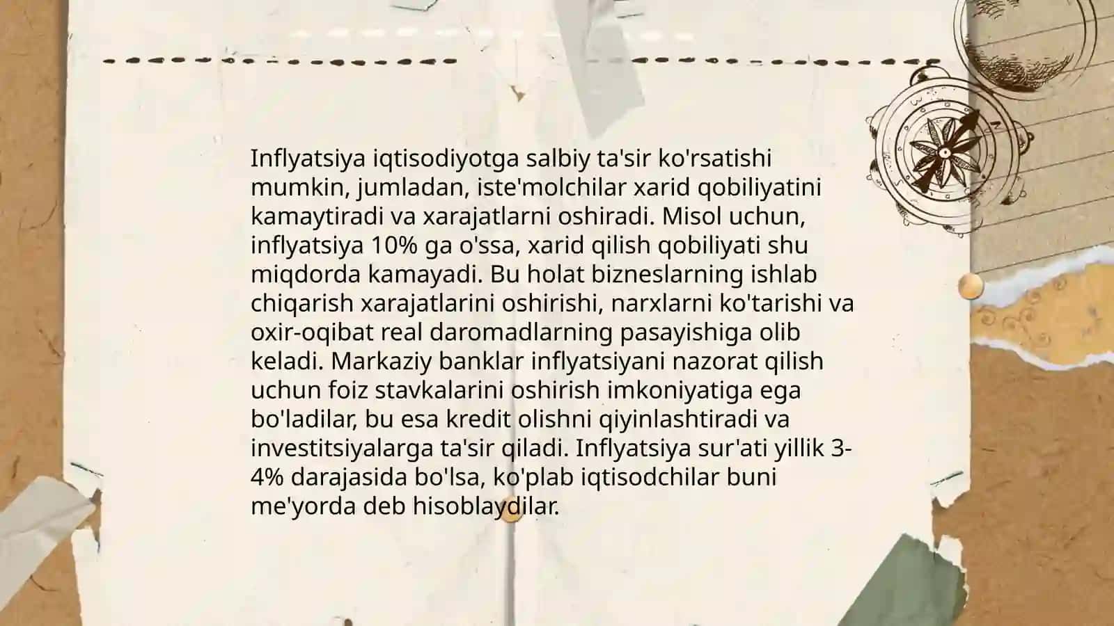 Inflyatsiya va uning namoyon bo'lish shakllari 4