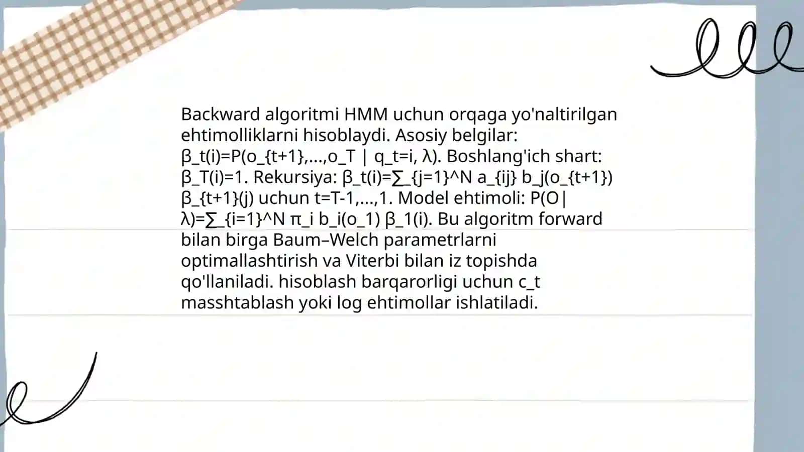 Forward algoritmi 4