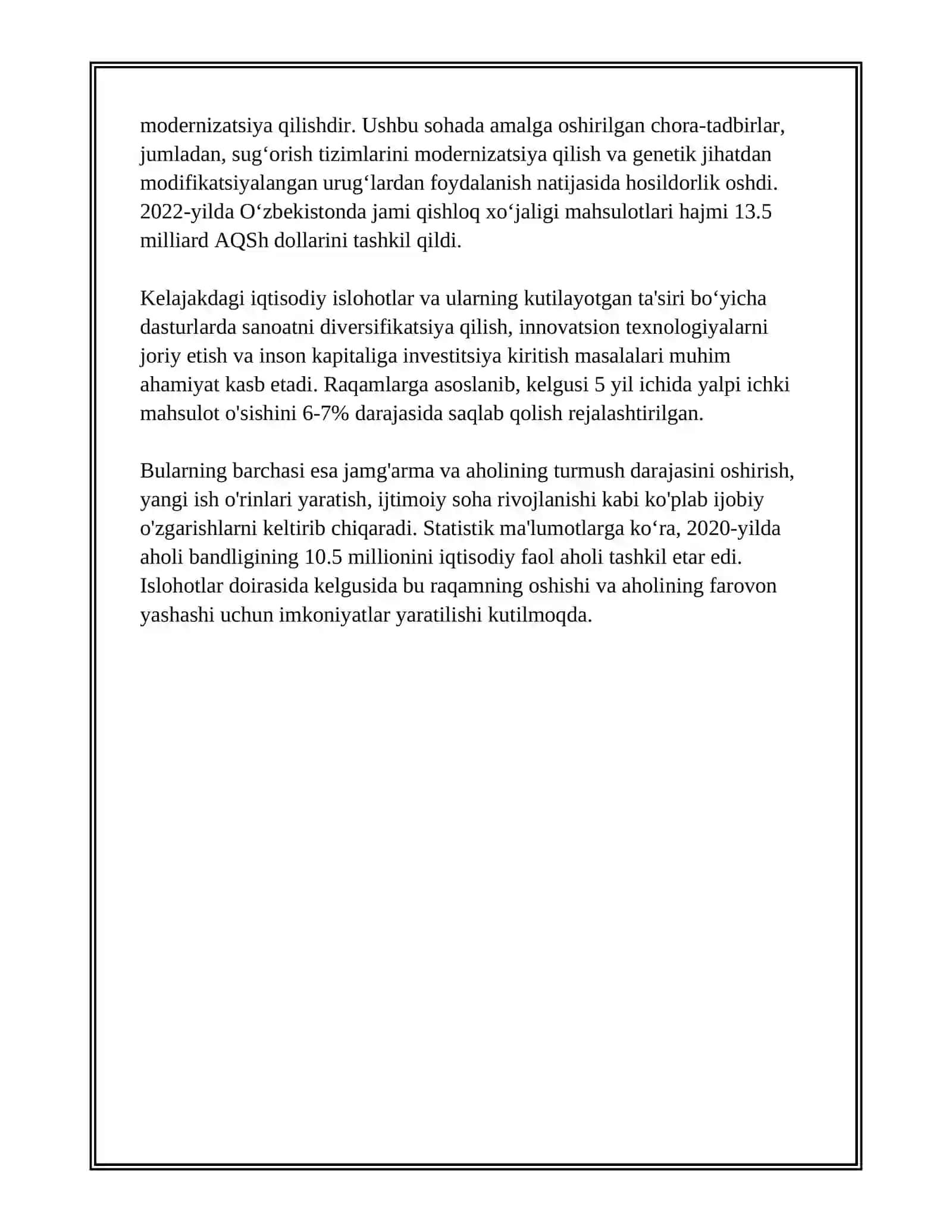 IQTISODIYOT KELAJAGI 4