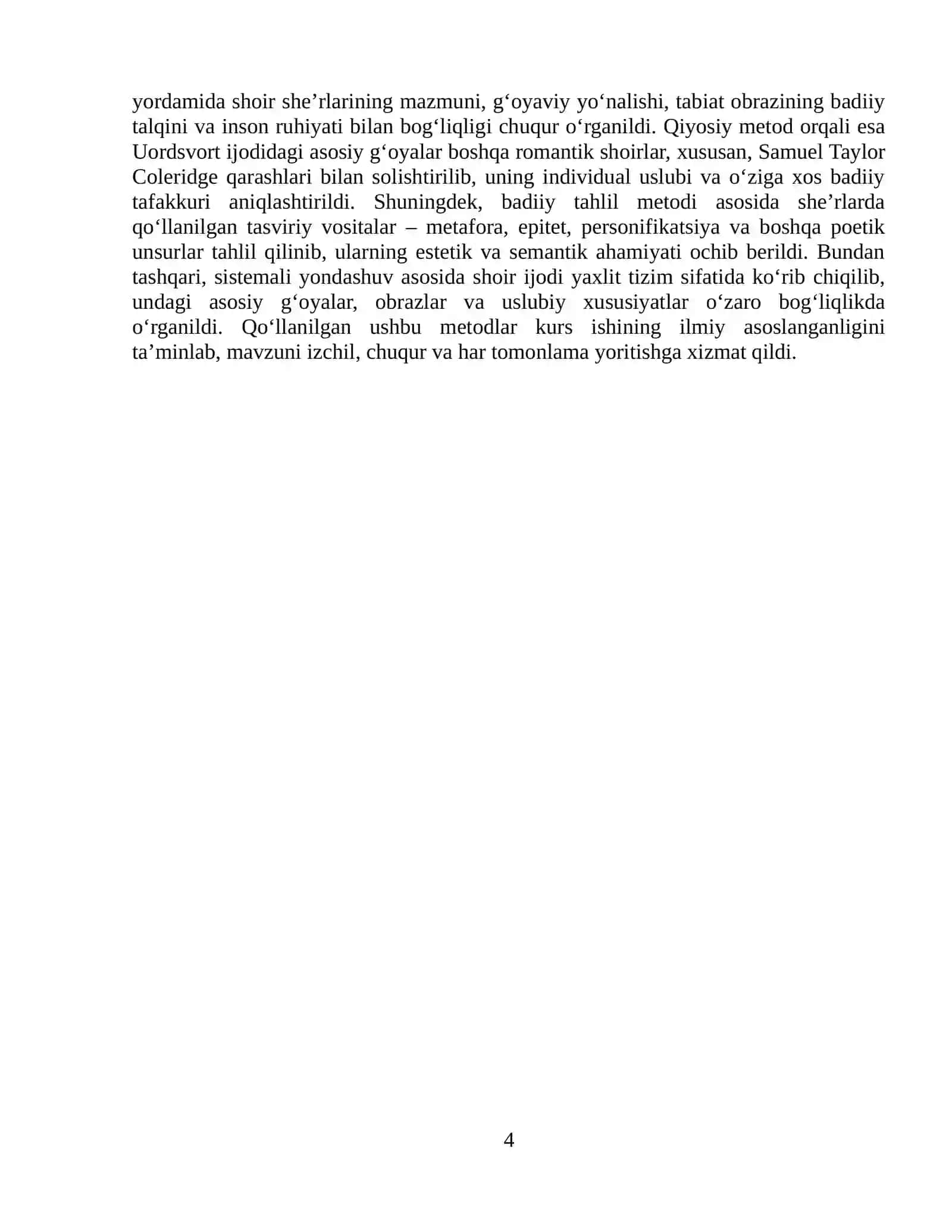 Uilyam Uordsvort She’riyatida Tabiat Va Inson Ruhiyati Munosabati 4