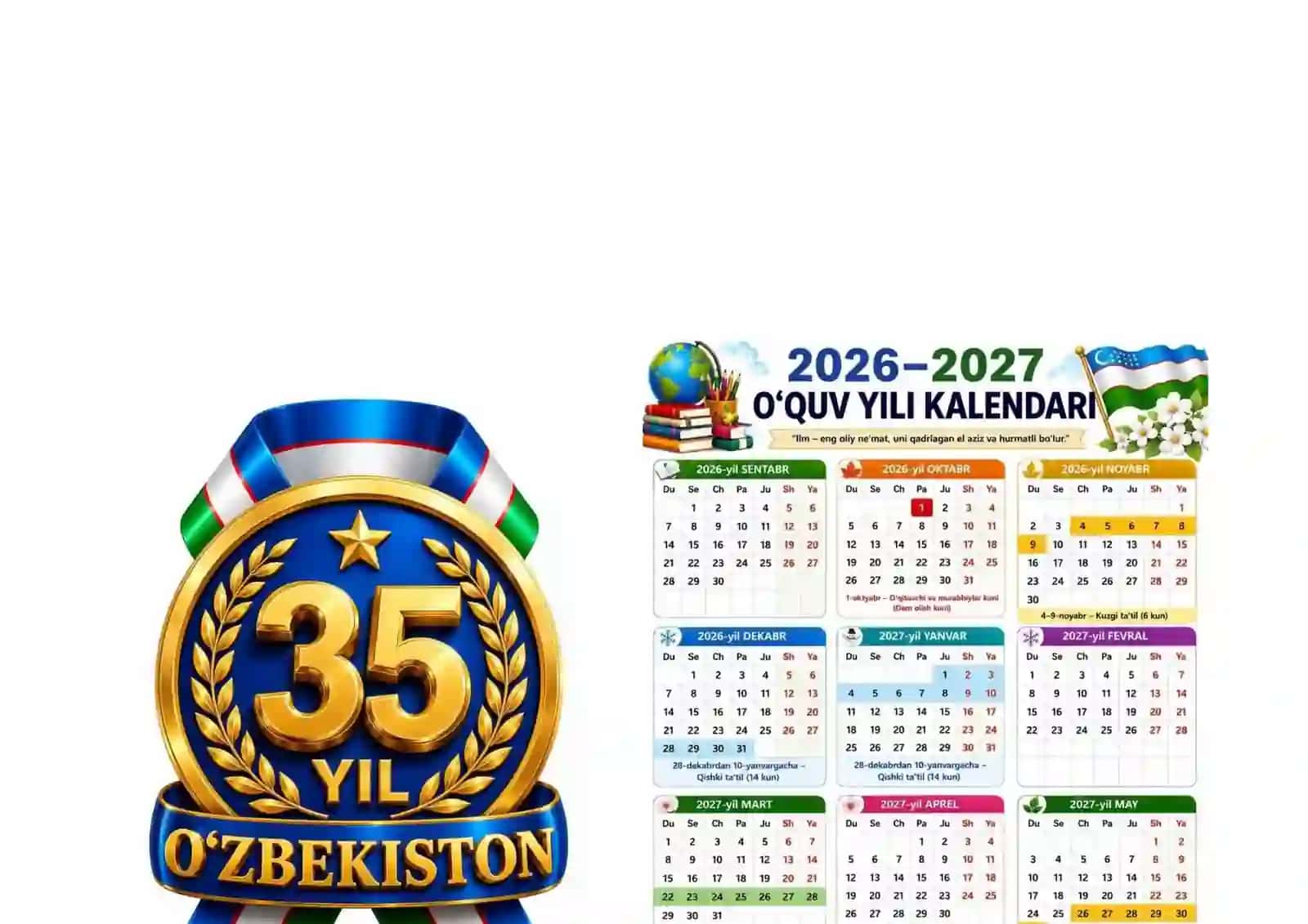YILLIK TAQVIM REJASI 2026-2027 4