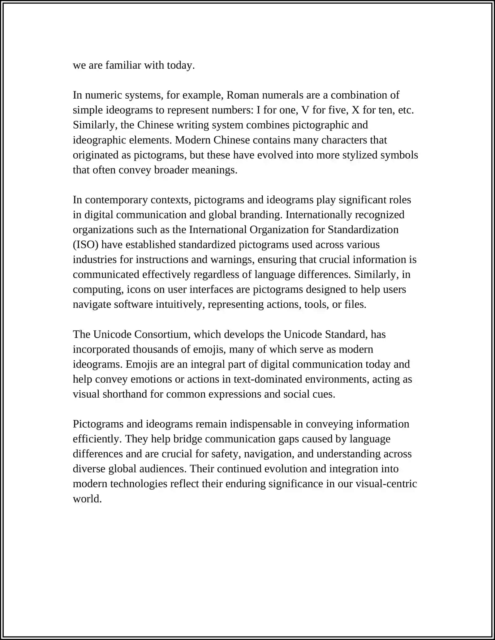 CLASSIFICATION OF WRITING SYSTEMS. THE MAIN STAGES OF THE DEVELOPMENT OF WRITING 4