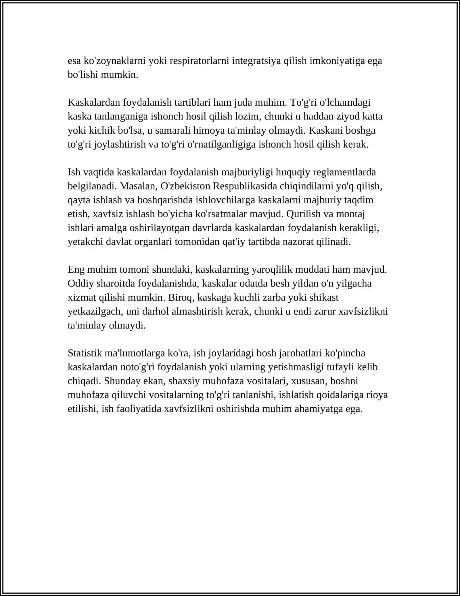 SHAXSIY MUHOFAZA VOSITALARI 4