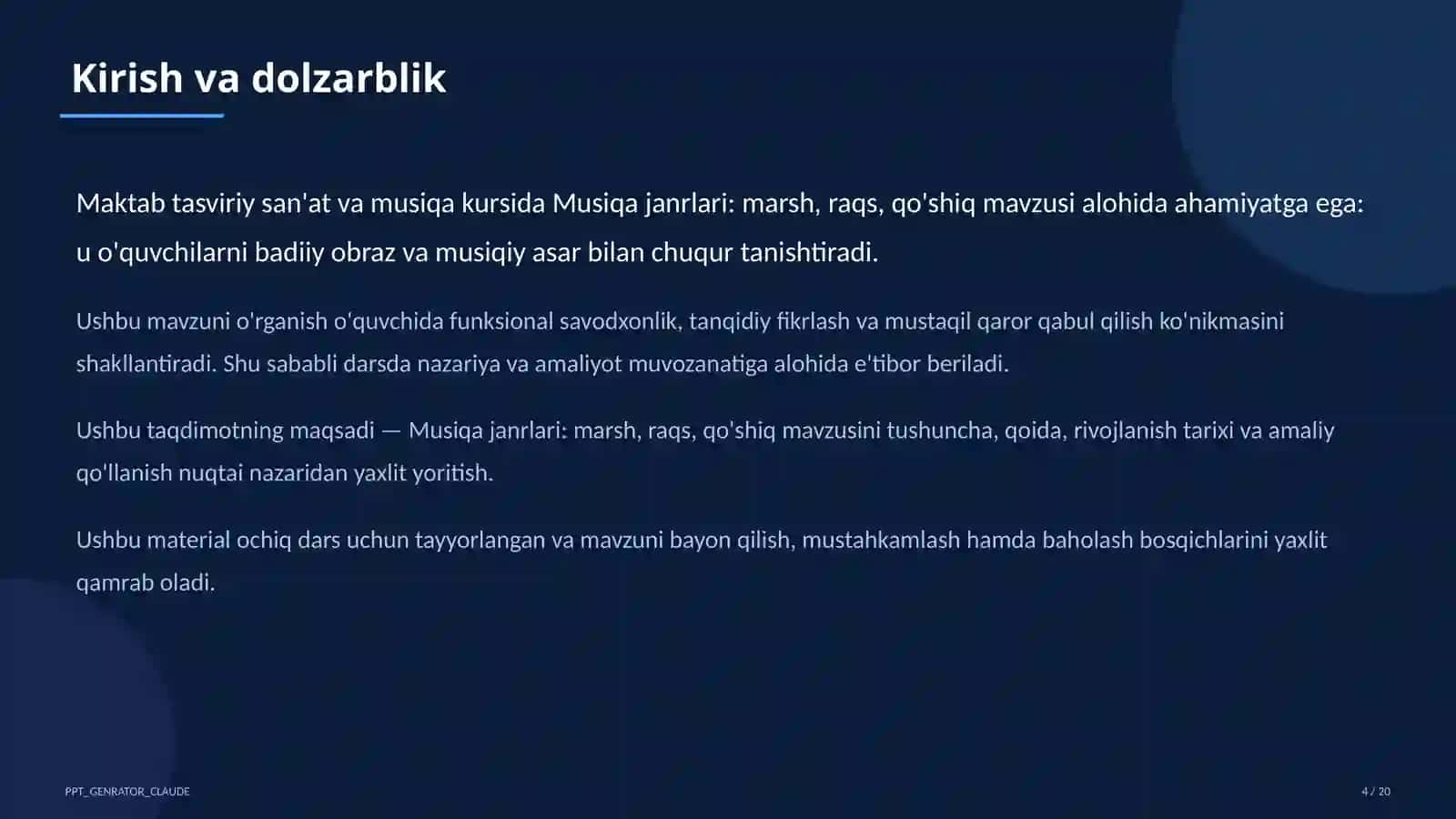 Musiqa janrlari 4