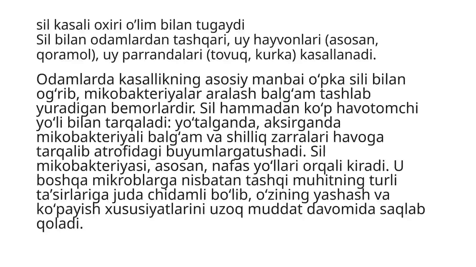Sil (Tuberkulyoz) 4