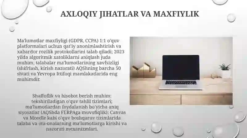 Individualizatsiyalashgan o'qitish texnologiyalari (IOT) 4