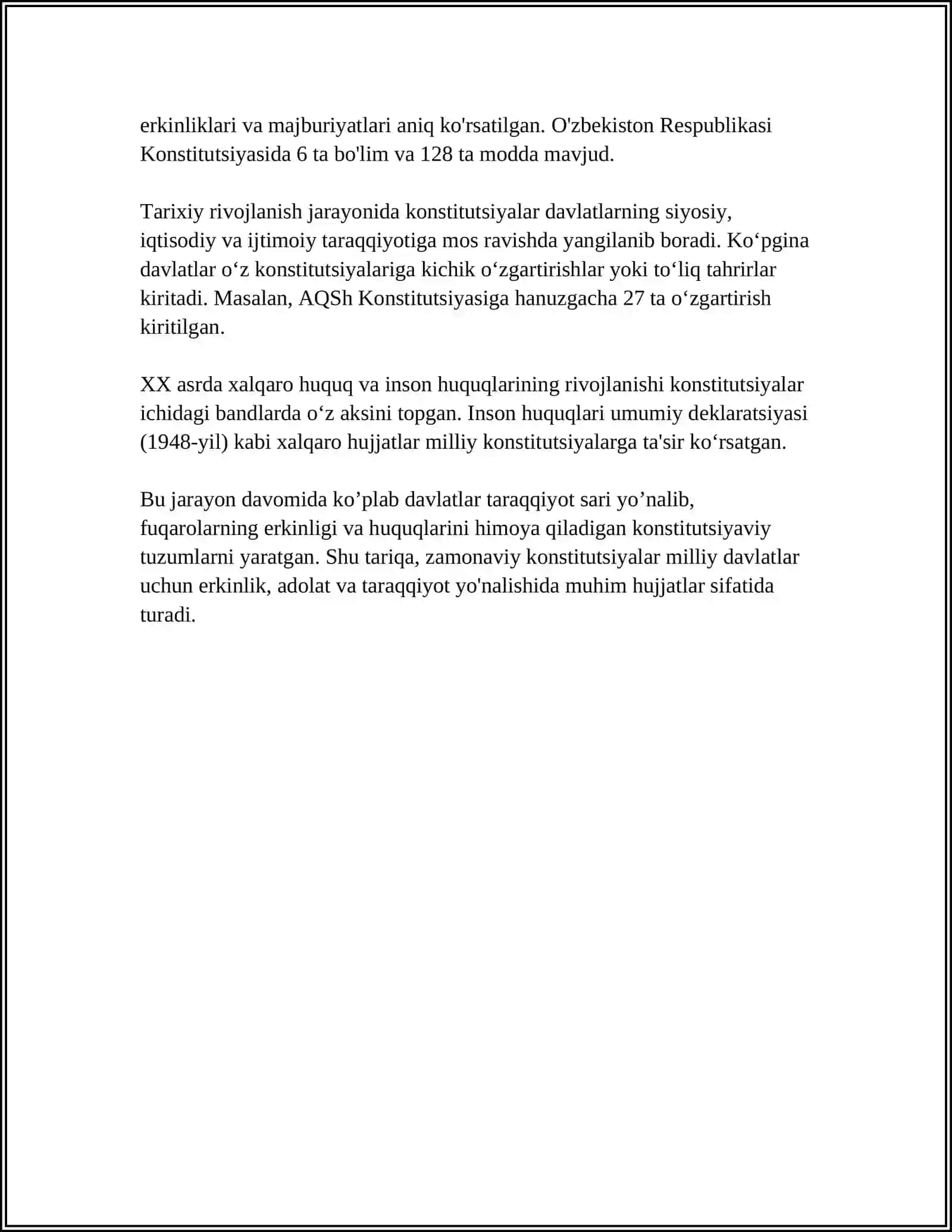 KONSTITUTSIYA BAXTIMIZ QOMUSI 4