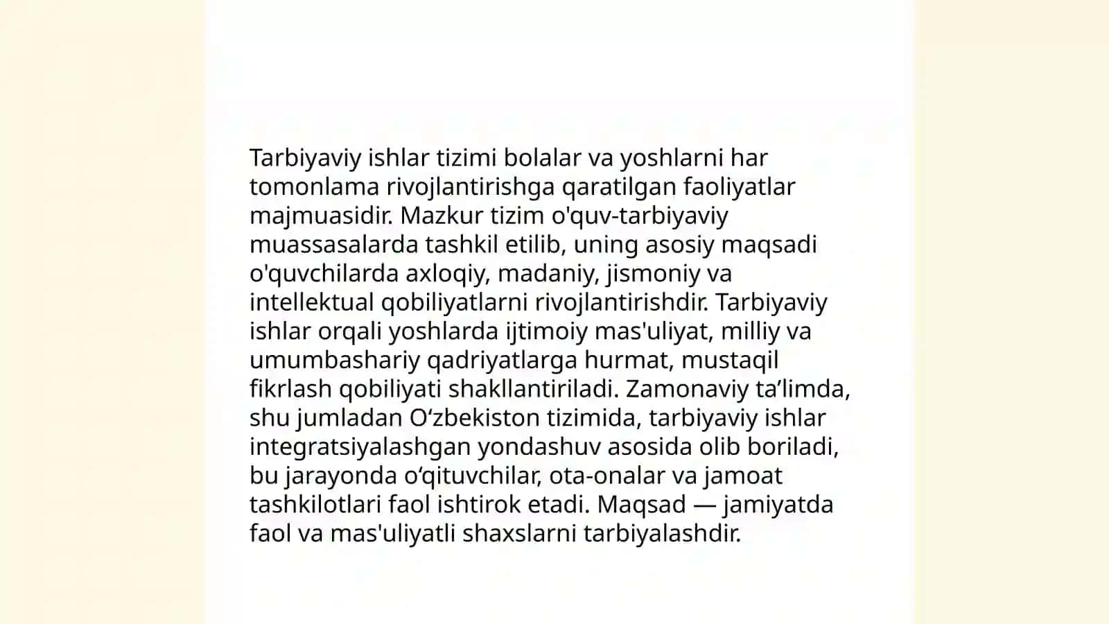 Tarbiyaviy ishlar maxsus metodikasi 4