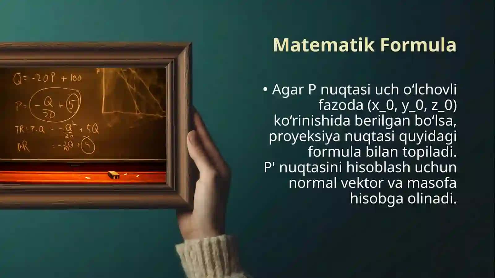 Ortogonal proyeksiya 4
