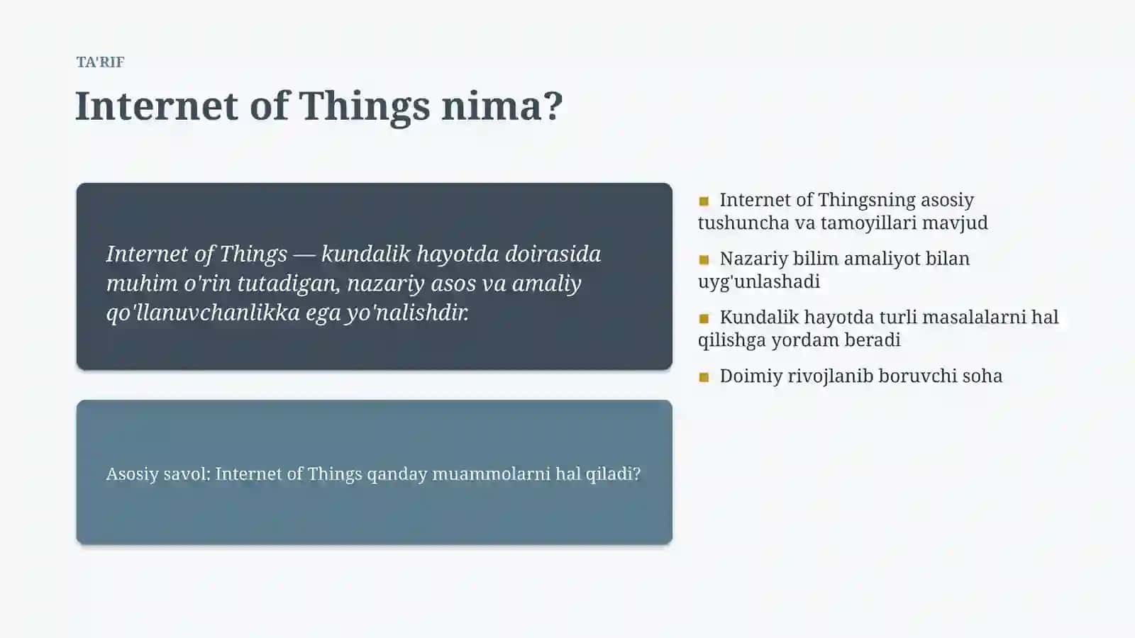 Kundalik Hayotda 4
