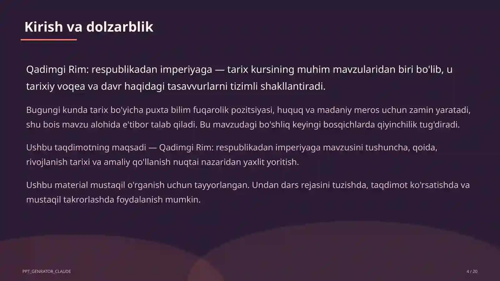 Qadimgi Rim: respublikadan imperiyaga 4