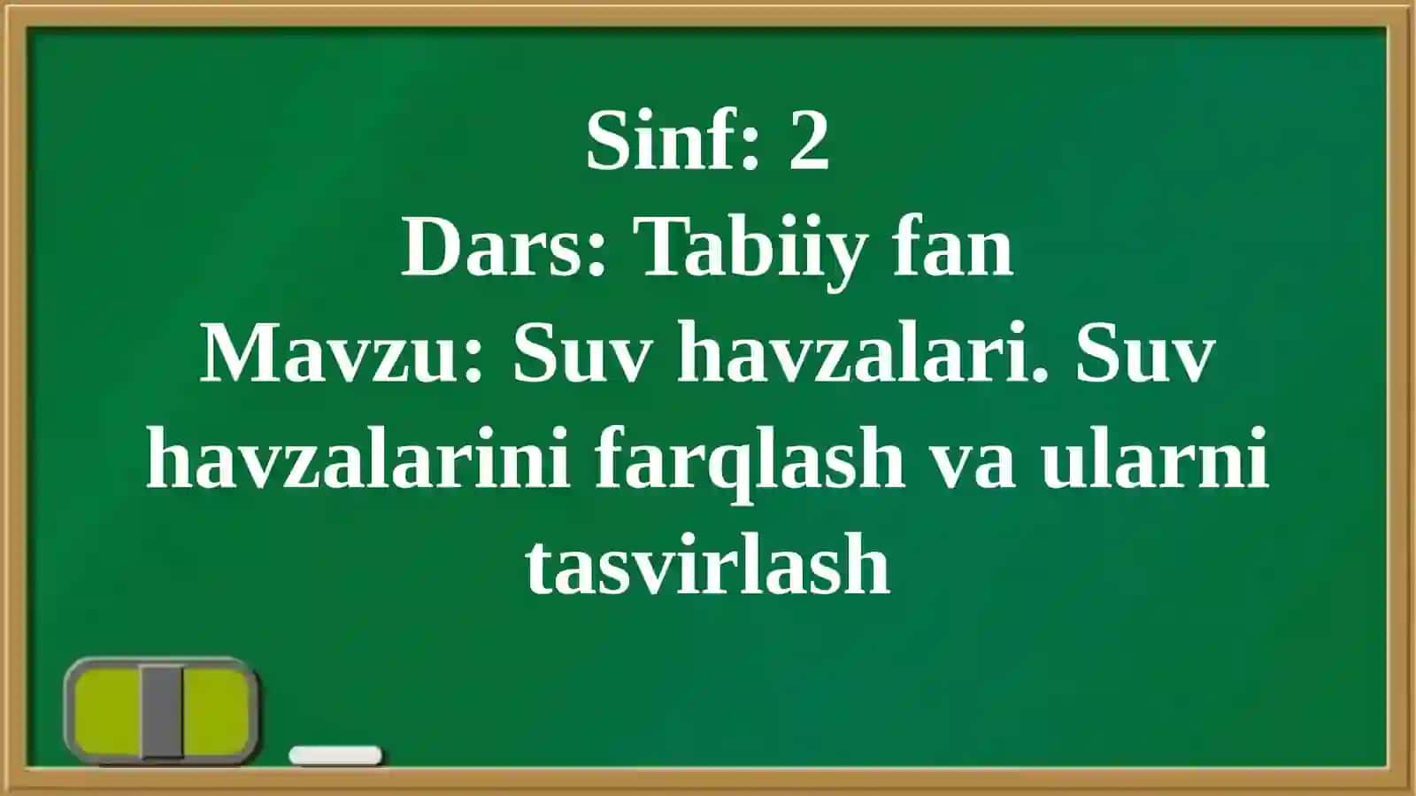 Suvhavzalari va ularning farqlashu vaularni tasvirlash 4