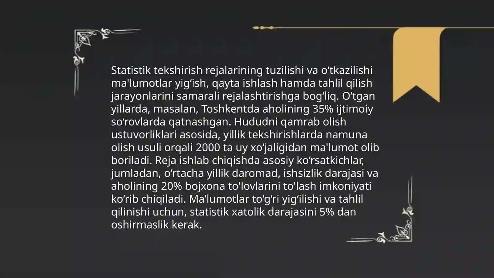 Statistika predmedi va uslubi 4