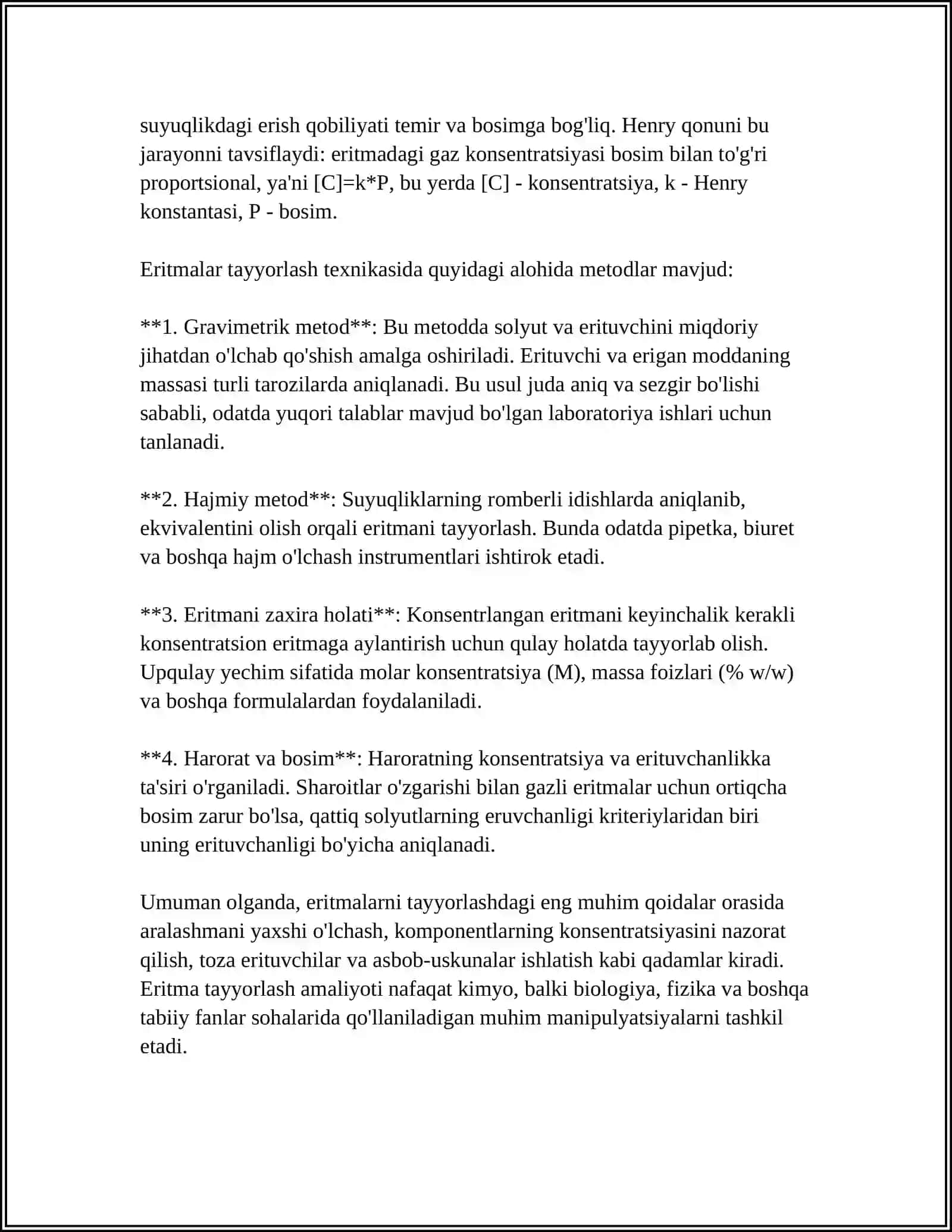 ERITMANING TITRINI ANIQLASH 4