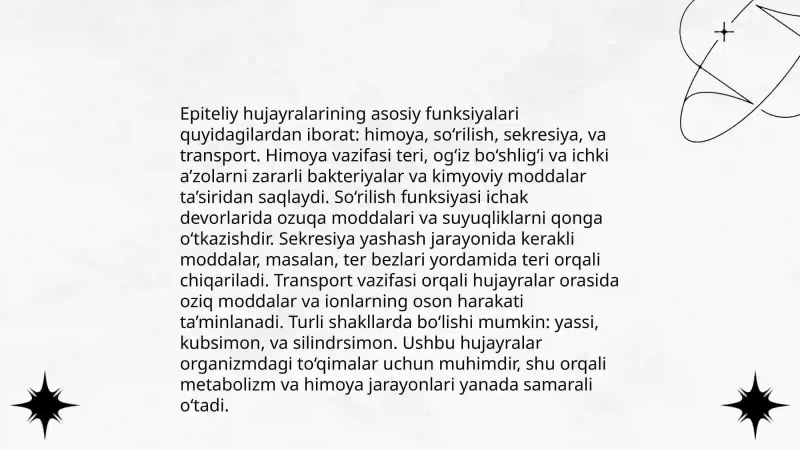 Koʻp qavatli yassi epiteliy tuzilishi 4
