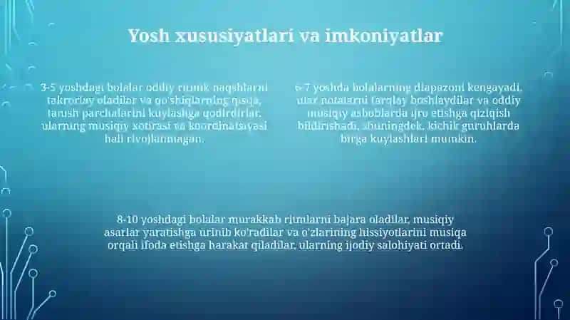 Bolalarning mustaqil musiqiy faoliyatimazmunivaahamiyati 4