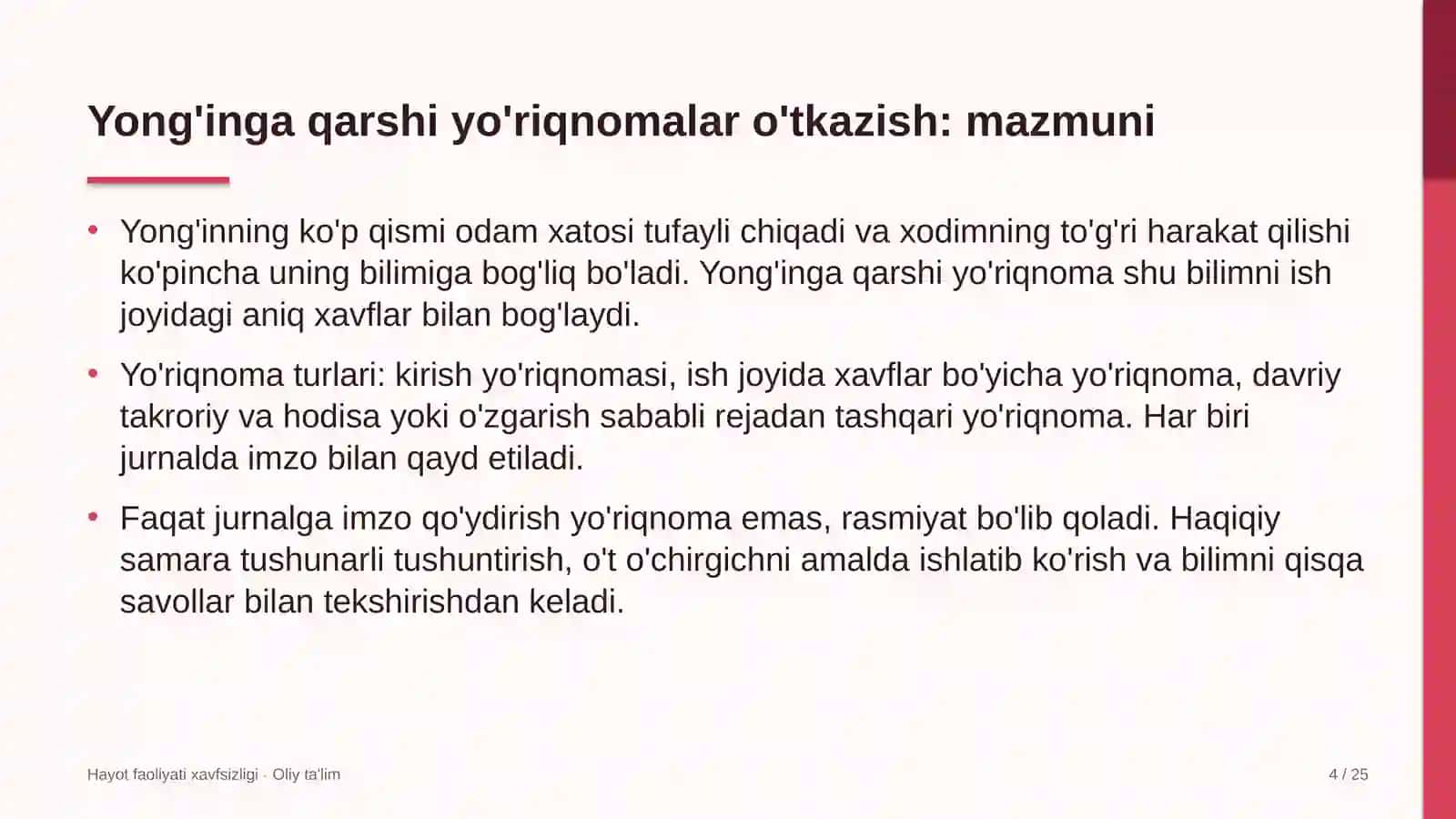 avtobus parklarida yong'inga qarshi yo'riqnomalar o'tkazish 3223 4
